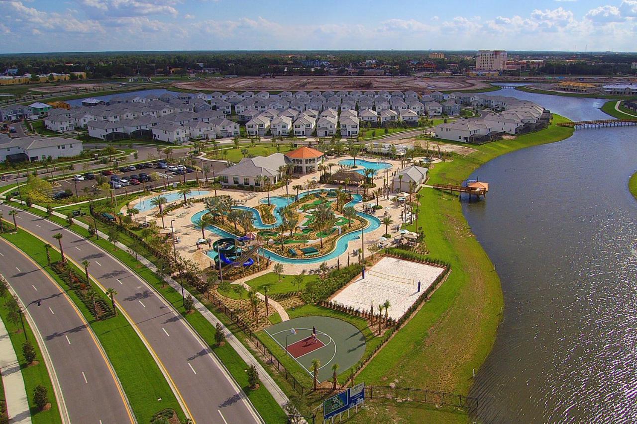 Gorgeous 4 Bedroom W/ Pool Close To Disney 4836 基西米 外观 照片