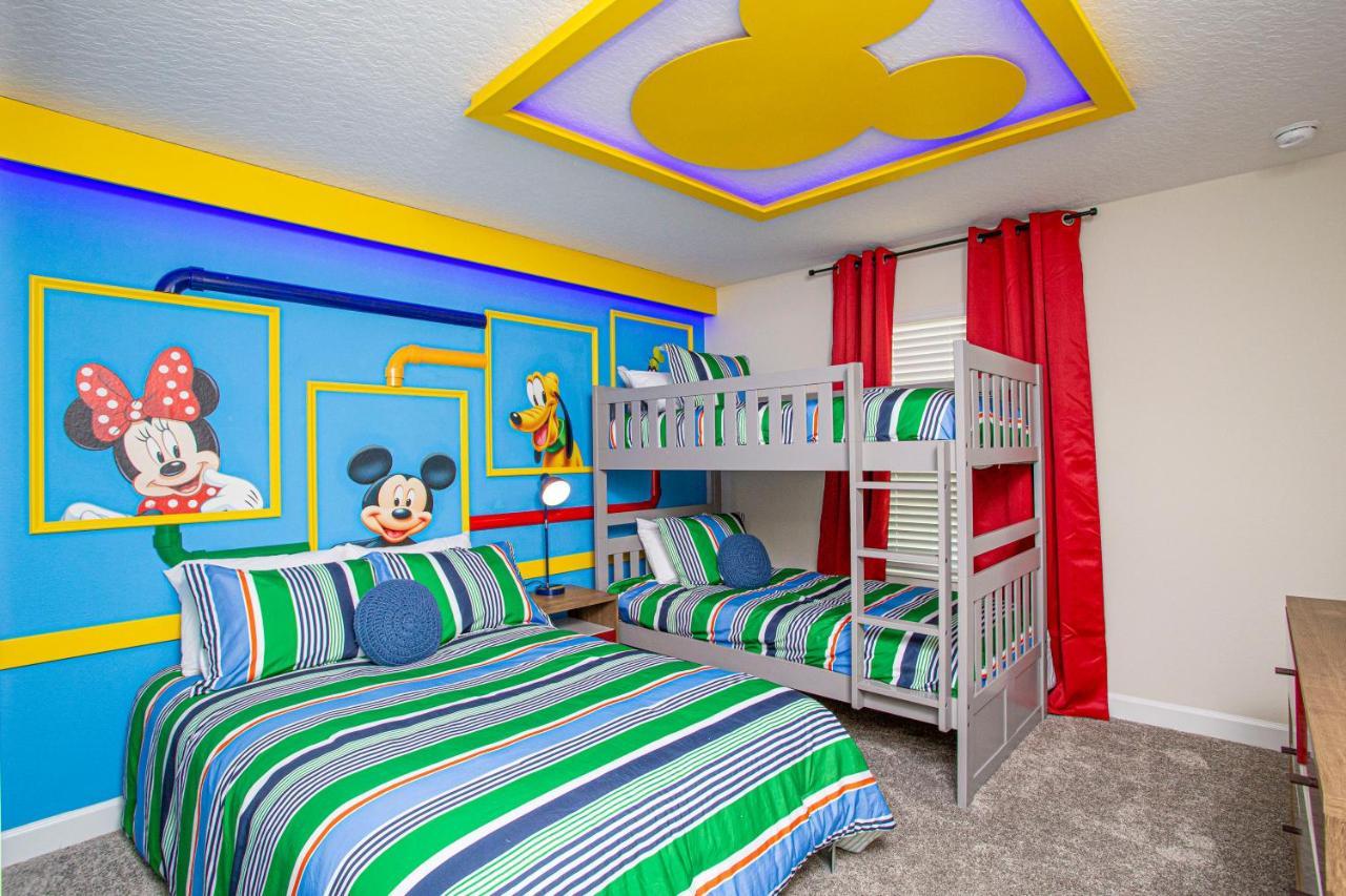 Gorgeous 4 Bedroom W/ Pool Close To Disney 4836 基西米 外观 照片