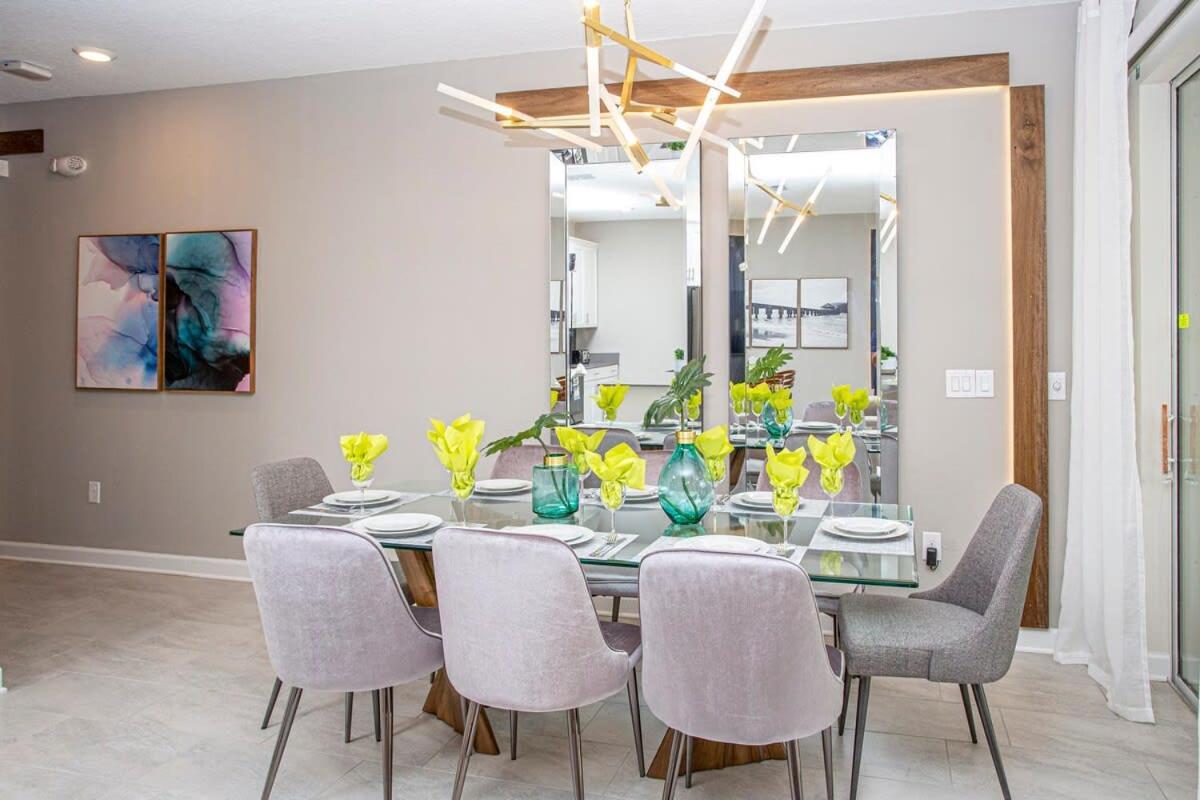 Gorgeous 4 Bedroom W/ Pool Close To Disney 4836 基西米 外观 照片