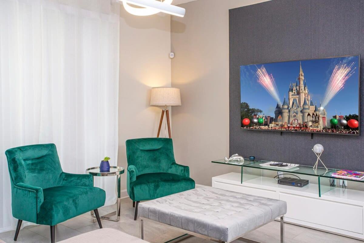 Gorgeous 4 Bedroom W/ Pool Close To Disney 4836 基西米 外观 照片